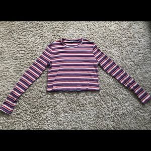 Ribbed Stripe Top